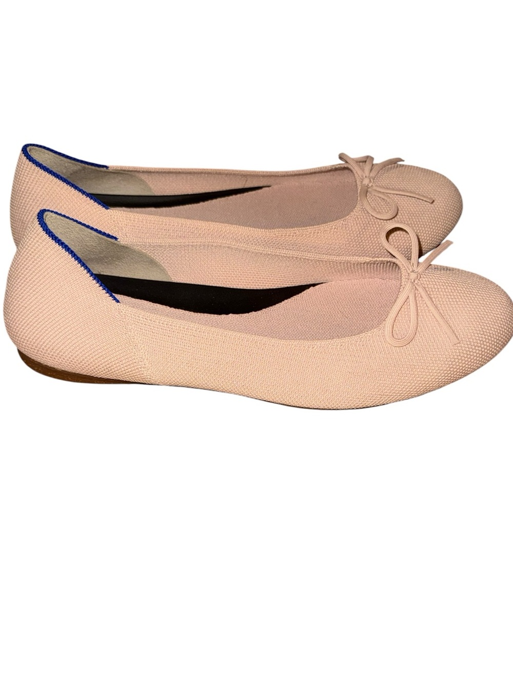 Rothy’s The Ballet Flat in Ballerina Pink with Bow – Women's Size 9.5 - Picture 3 of 10